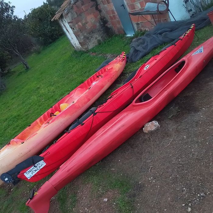 Tres KAYAKS por lo preço d um  !