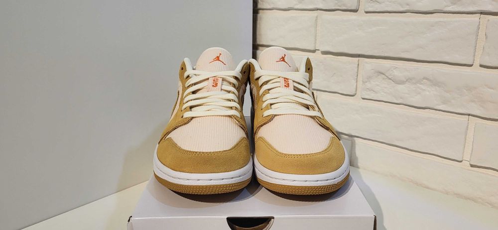 Jordan 1 Low SE Twine Orange Quartz Corduroy