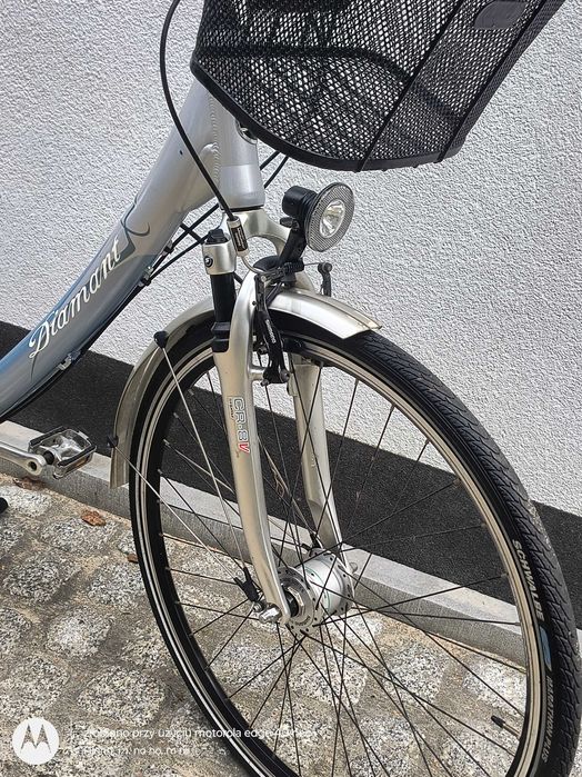 Diamant Achat rower miejski 8 biegów Alu