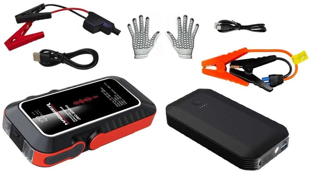 Пусковий пристрій для авто Haisser 3в1 | Power Bank | Ліхтар
