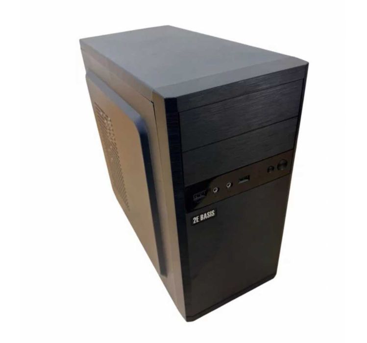 20шт+   БУ Корпус 2E Rational Black, 360 x 188 x 361 мм, без БП (верхній) ATX  Опт