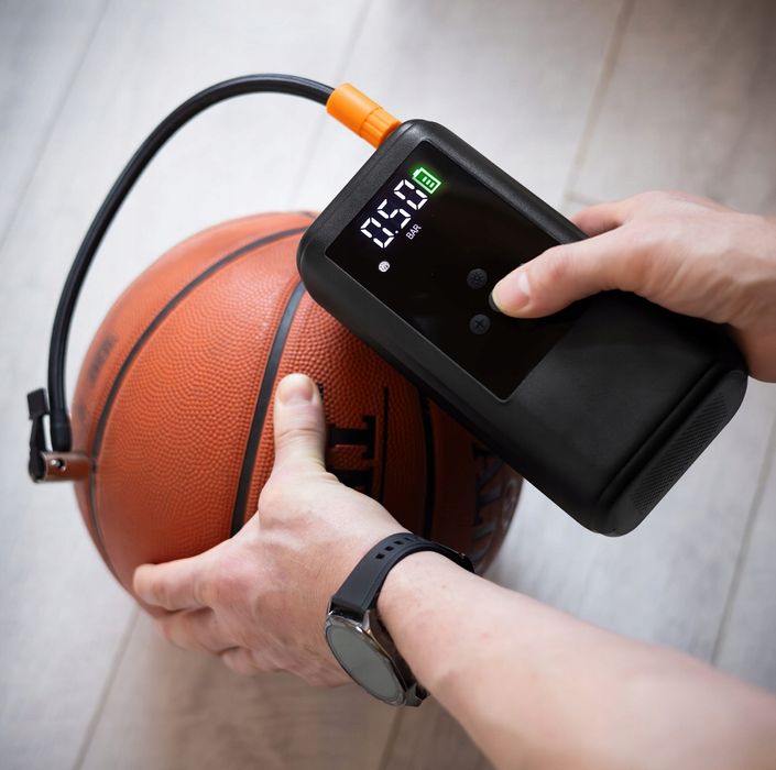 Booster + kompresor 2w1 | odpala auto | pompuje koła | powerbank