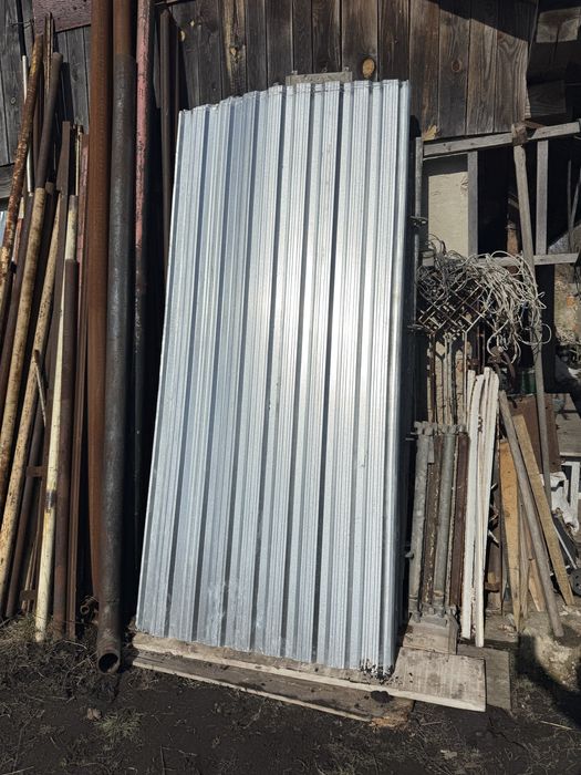 Бляха оцинкована, металопрофіль