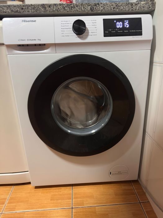 Máquina de lavar Hisense 8kg