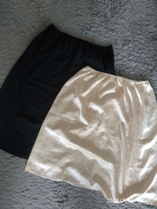 Подьюбники женские белый черный беж комбинация