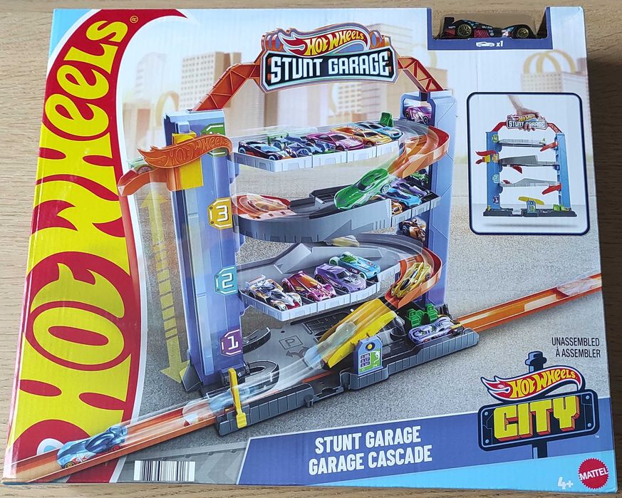 Hot Wheels Garaż Parking z windą 31. – opis i zdjęci