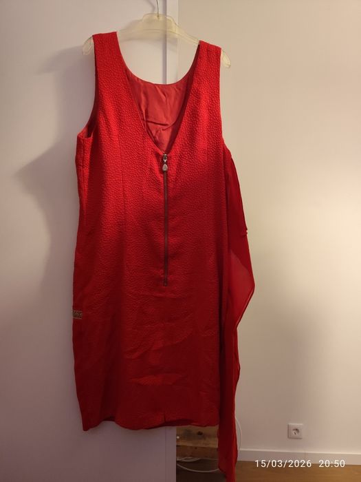 Vestido vermelho Ana Sousa