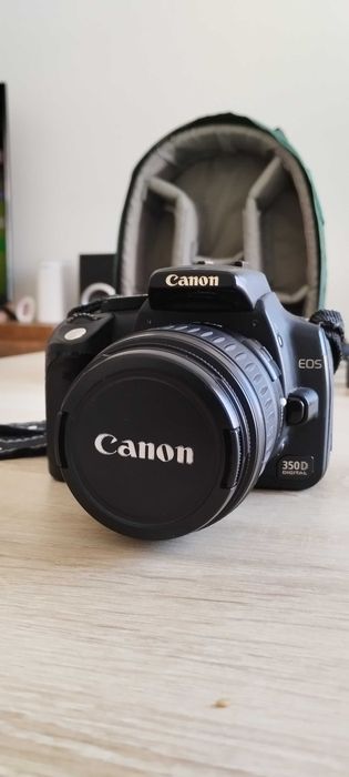 Kit Fotografia Canon EOS 350D + 2 Objetivas + Flash 580EX