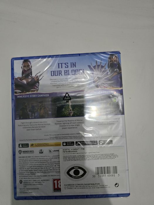 Vendo jogo como novo ps5 com recibo fnac