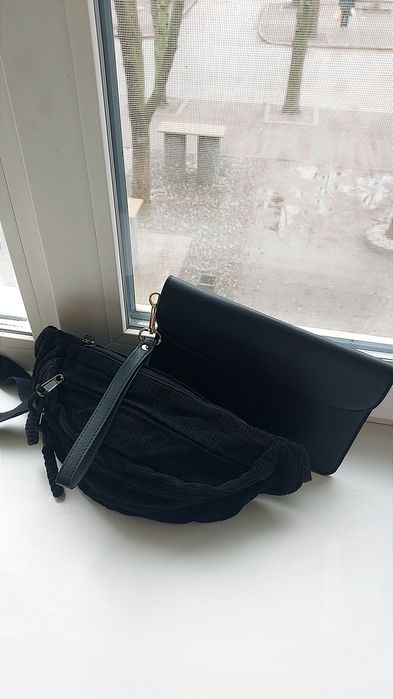 Лот сумок, бананка вільвет,дуже гарна,качество супер.та клатчік в