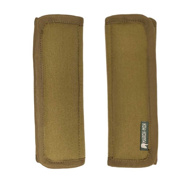 Плечові накладки подушки демпфер під лямки бронежилет плитоноски Койот