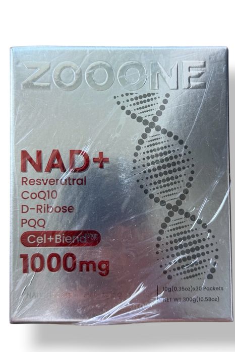 2 opakowaniaNAD+ 1000mg Liquid Packets - Zaawansowany booster NAD nikotynamidu premium