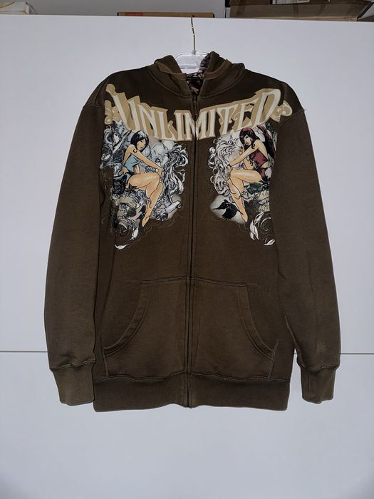 очень редкая двухсторонняя ecko unltd зипка