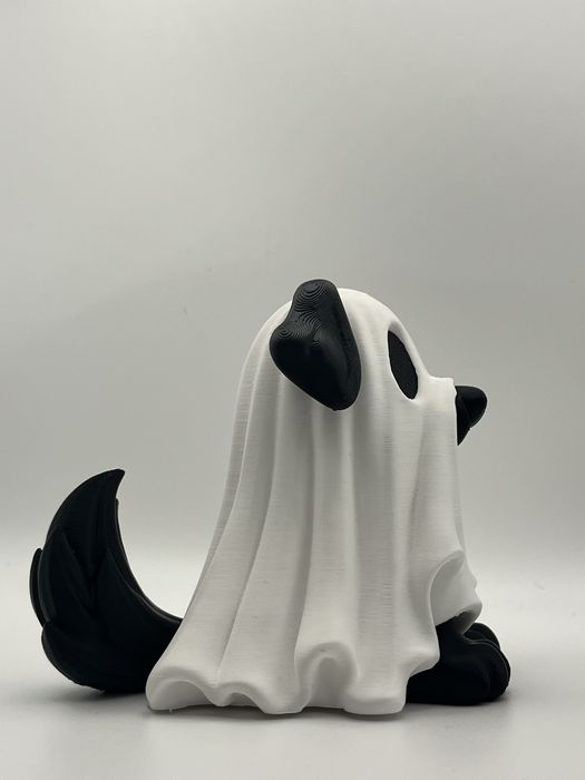 Figura de decoração Halloween Ghost Dog