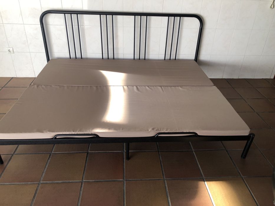 Cama de solteiro / casal Extensivel em ferro