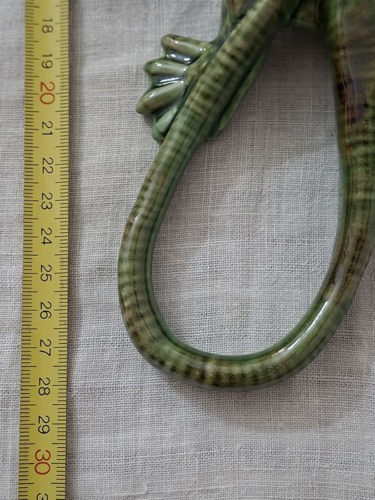 Lagarto , Sardão  , Iguana em cerâmica das Caldas