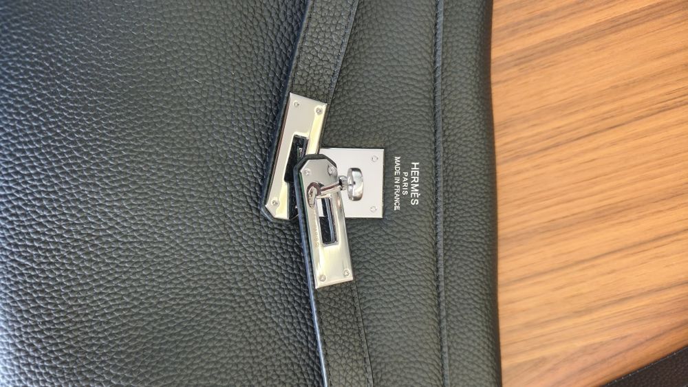 Сумка  Hermes /  Kelly Messenger   24 см в коже  togo