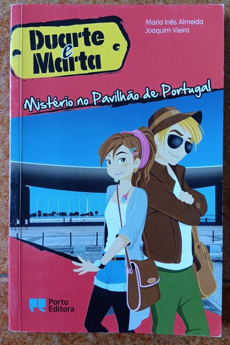 Livro "Duarte e Marta - Mistério no Pavilhão de Portugal"