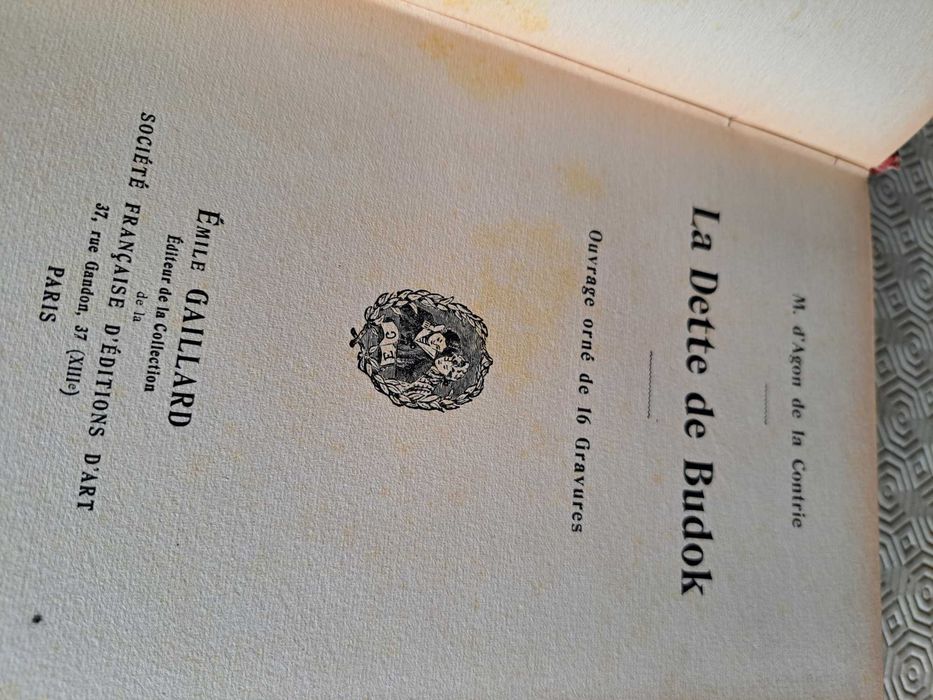 Coleção de LIVROS ANTIGOS do final SÉC. XIX - SÉC XX, em Francês