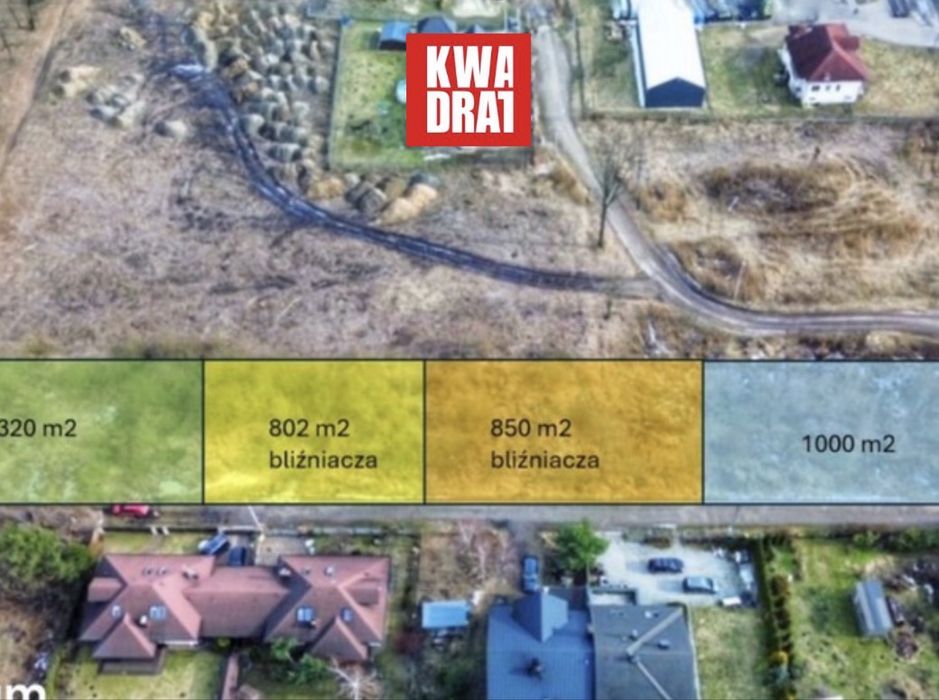 1000 m2 • dom lub uslugi• blisko  PKP Halinów