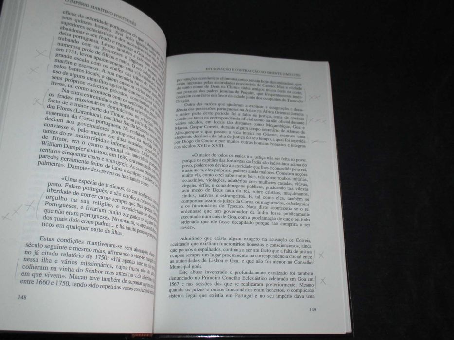 Livro O Império Marítimo Português C. R. Boxer