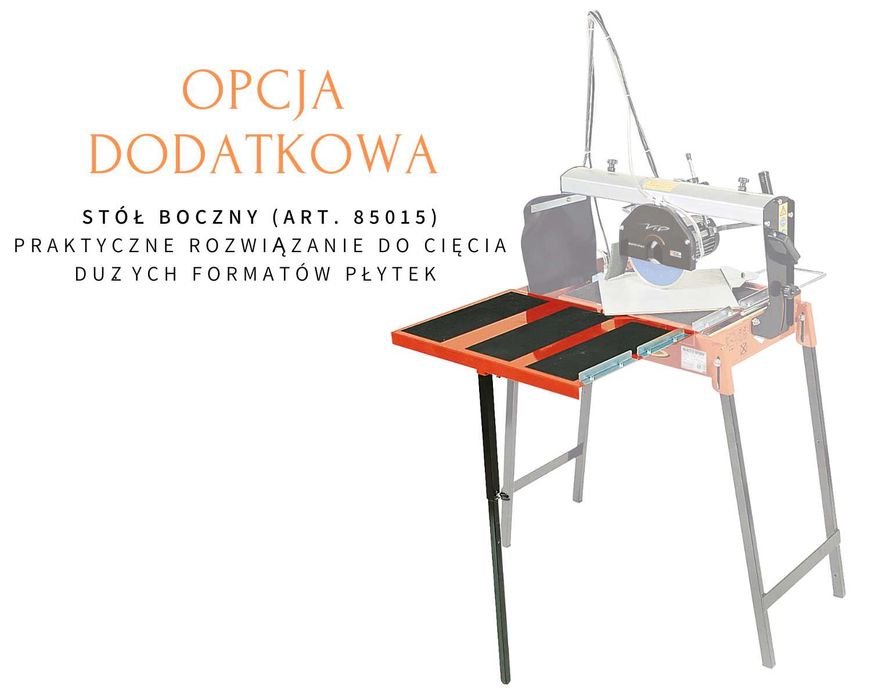 Przecinarka elektryczna Piła do płytek glazury BATTIPAV VIP 260