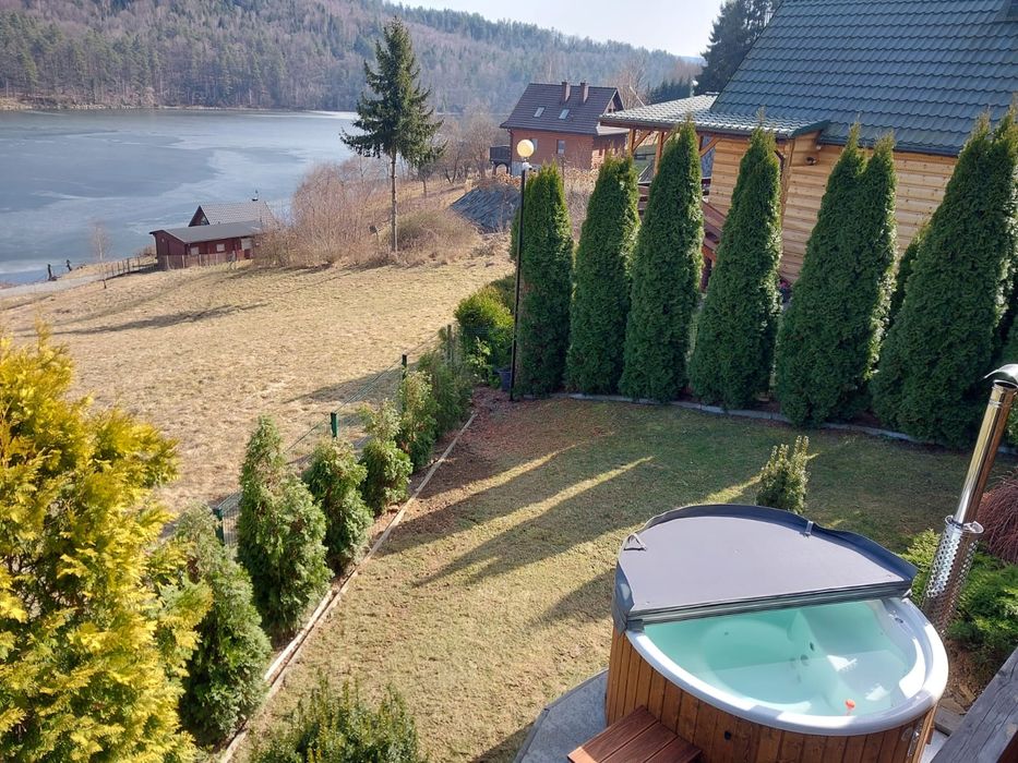 Domek w górach 8-10 -osobowy, Tresna jezioro Żywieckie, balia/jacuzzi.