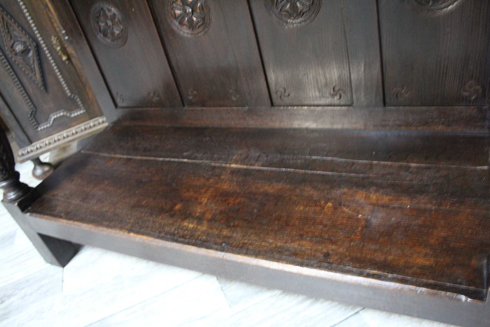 Antyczna Dębowa Komoda / Kredens /