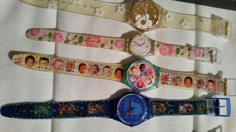 Coleção de 14 relógios Swatch SALDO