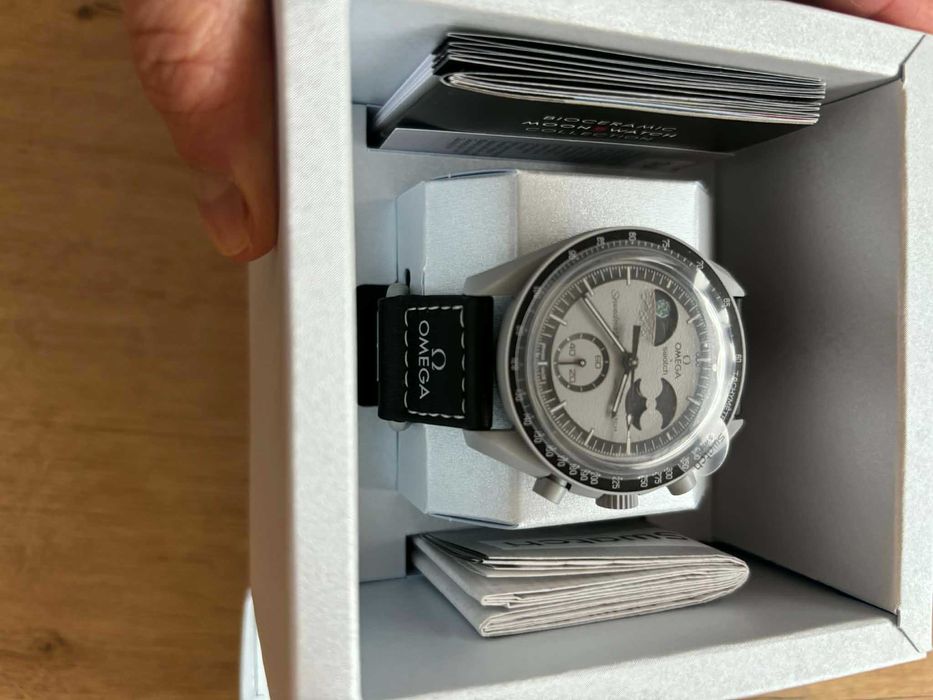 Nowy zegarek Swatch x Omega Moonswatch Mission to Earthphase