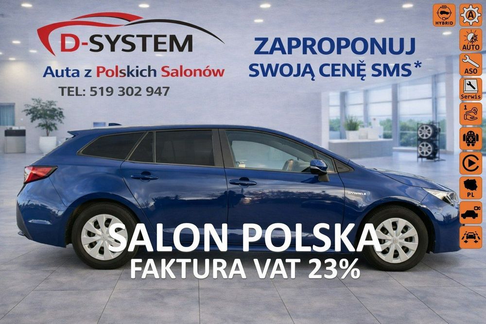 Toyota Corolla 20r Salon Polska 1.8 HYBRID Bezwypadkowy Gwarancja ASO 1wł