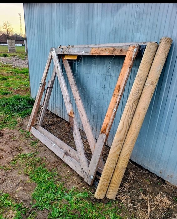 Sprzedam bramę budowlaną tymczasową
