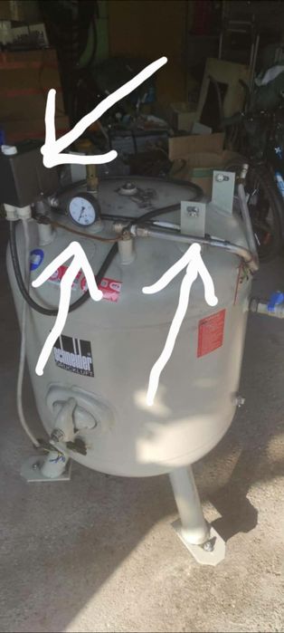 Kompresor 16 bar Schneider 185 l (cena nowego ponad 16 tys)