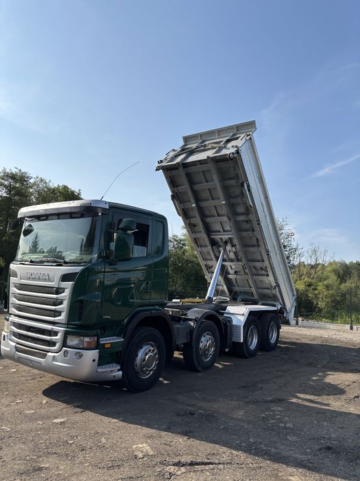 Scania r 420 8x4 wywrotk kiper , kiper meiller
