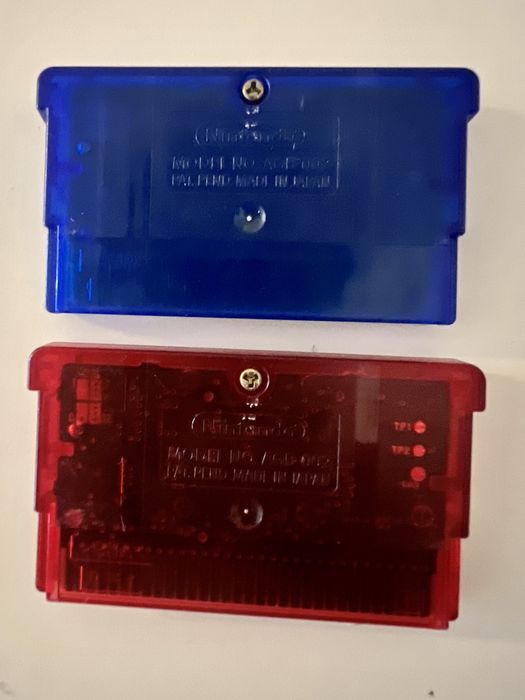 Conjunto 2 pokemon gba originais