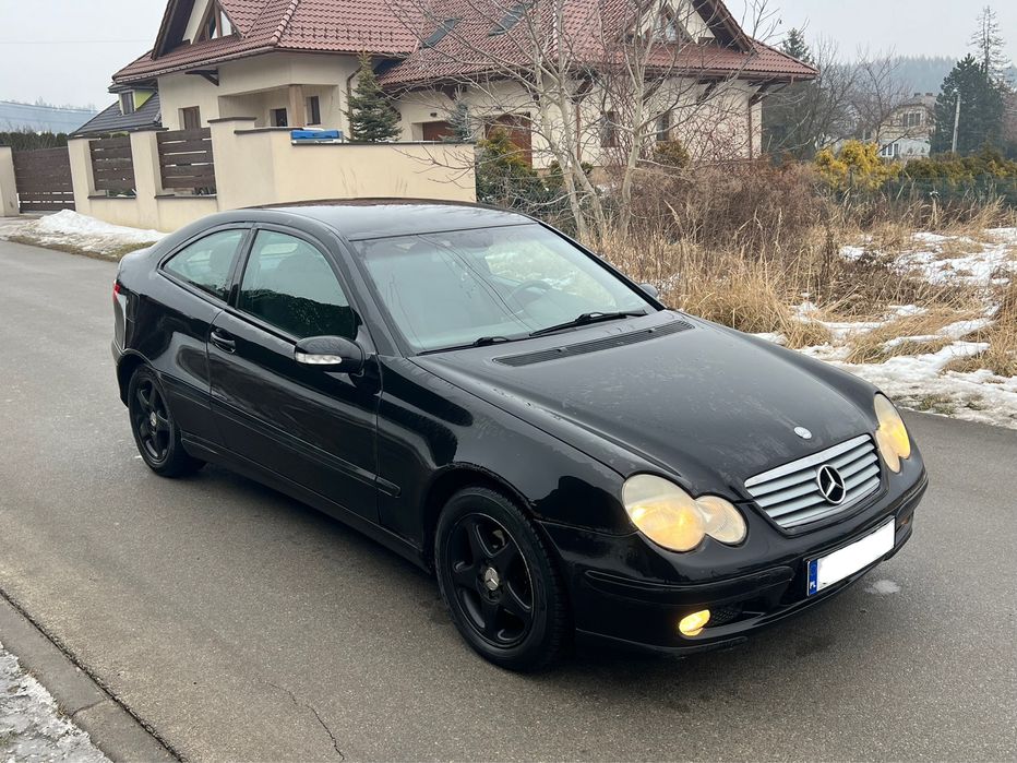 Mercedes-benz C klasa coupe*2.0benzyna+LPG*Automatyczna skrzynia*KLIMA