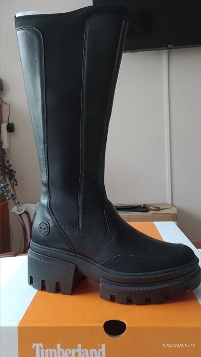 Сапоги чорні Timberlanb розмір 41,5