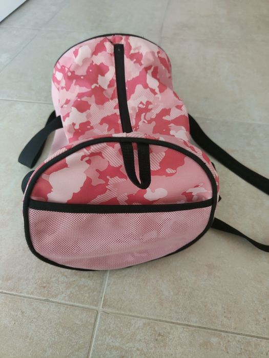 Saco de ginástica rosa