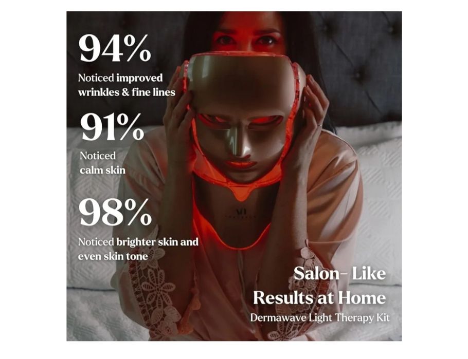 Maska Do Twarzy Z Terapią Światłem LED Dermawave 7 Colors