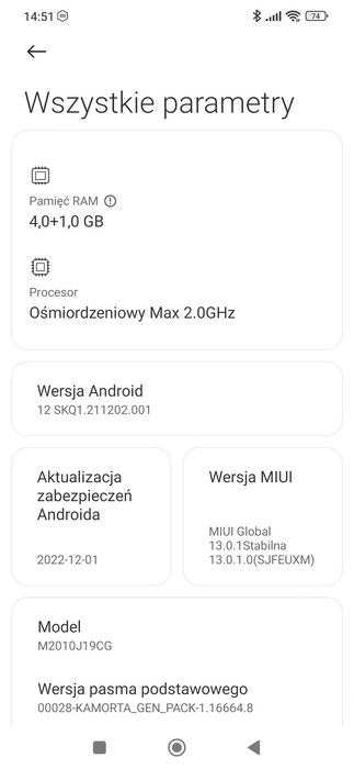 + Sprzedam smartfon POCO M3 4/64 GB
