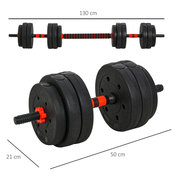 Halters conjunto 25kg