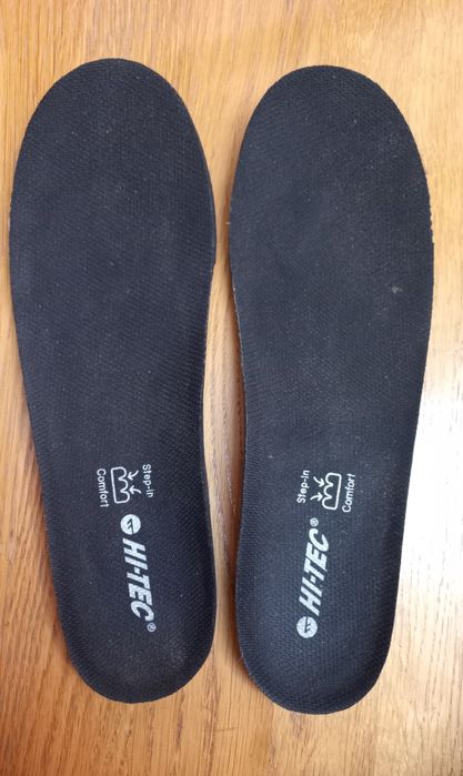 Buty szare trekkingowe skóra Hi-Tec Waterproof dri-tec Eu 42 uk 8
