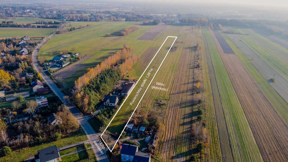 Sprzedam działkę rolno-budowlaną Brańszczyk