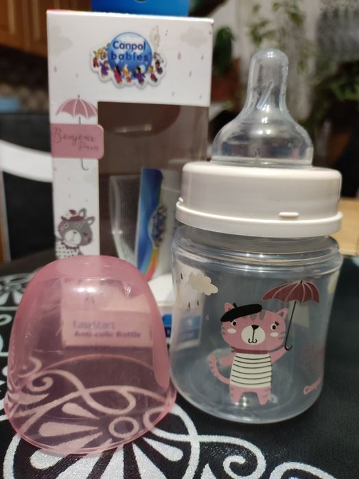 Пляшечка Canpol Babies антиколікова
