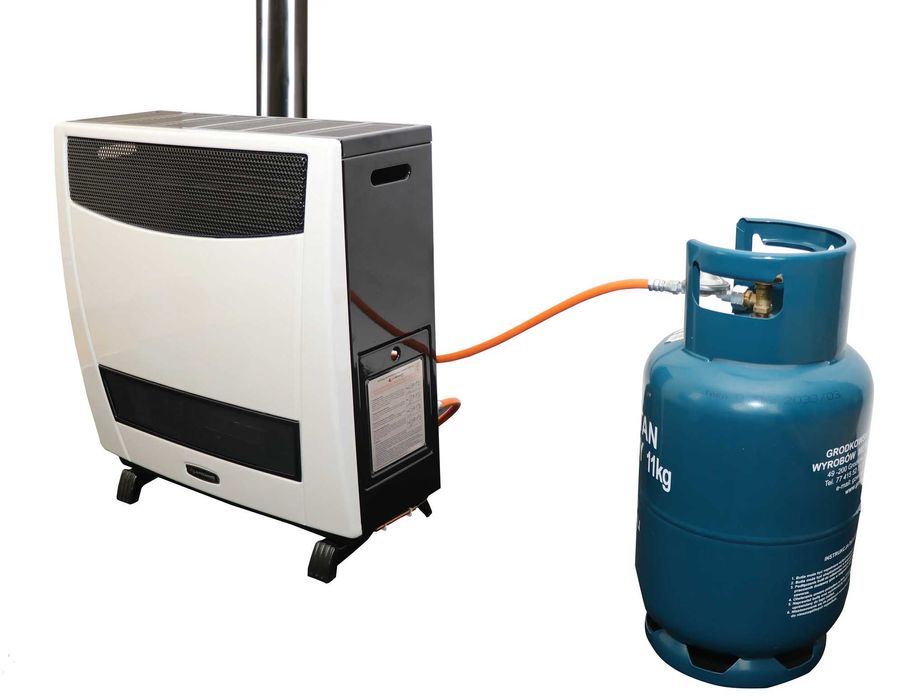 Grzejnik gazowy, piecyk, konwektor gazowy La Piramide N13T, 6,9 Kw.