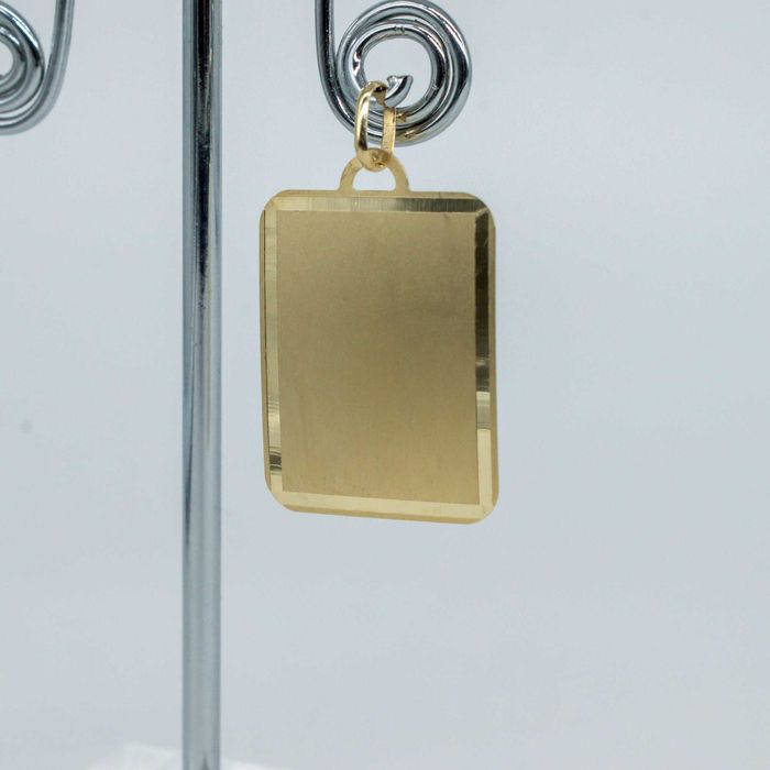 złota zawieszka 585 blaszka nieśmiertelnik 1,67g NOWA WYSYŁKA GRATIS