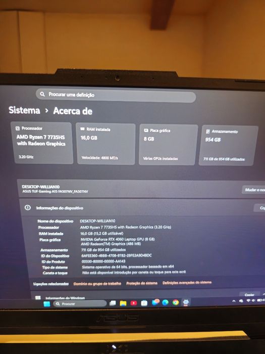 Asus Tuf Gaming A15