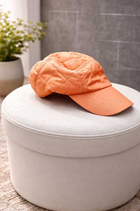 Zara nowy pikowany kaszkiet z daszkiem / czapka baker boy