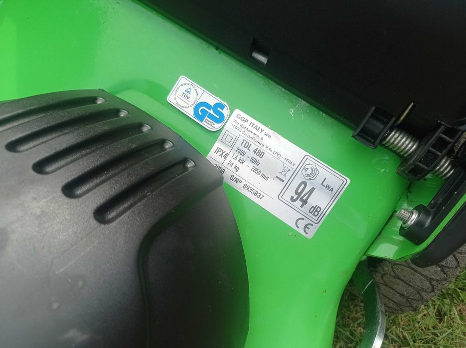 Kosiarka ELEKTRYCZNA ABS +Duży Kosz 75l Kosz Moc 1.6KW