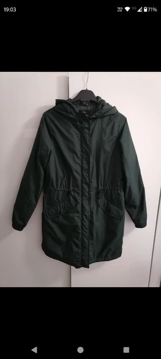 Kurtka przejściowa ciemnozielona House